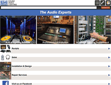 Tablet Screenshot of emiaudio.com